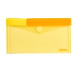 Sobres de presentación con velcro Tarifold 13,5 x 25 cm colores surtidos - Paquete de 6