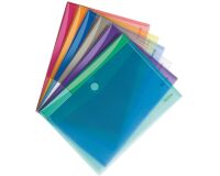 Sobres de presentación con velcro, 24 x 31,6 cm, colores surtidos Tarifold - Paquete de 12
