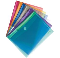 Sobres de presentación con velcro, 24 x 31,6 cm, colores surtidos Tarifold - Paquete de 12