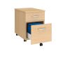 Caisson mobile bois 2 tiroirs Bruneau Excellens/Arko