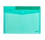 Pochettes de rangement à scratch Djois by Tarifold Color Collection 24 x 31,6 cm couleurs assorties - Paquet de 12