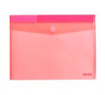 Pochettes de rangement à scratch Djois by Tarifold Color Collection 24 x 31,6 cm couleurs assorties - Paquet de 12