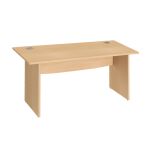 Bureau droit L 160 cm piètement plein Essens