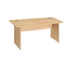 Pack bureau Excellens Bois L160 pieds pleins + caisson mobile 3 tiroirs Excellens