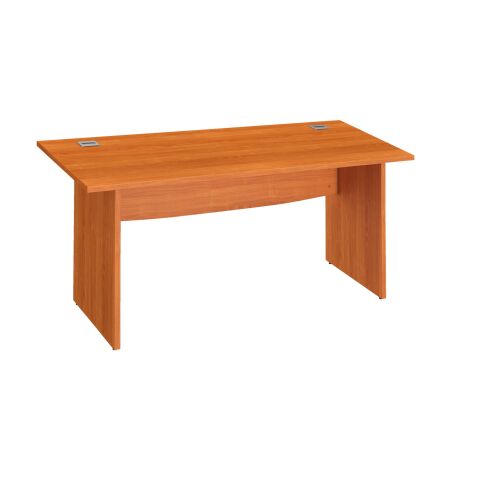 Bureau droit L 160 cm piètement plein Essens