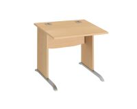 Excellens Bruneau desk, L-shaped wooden base