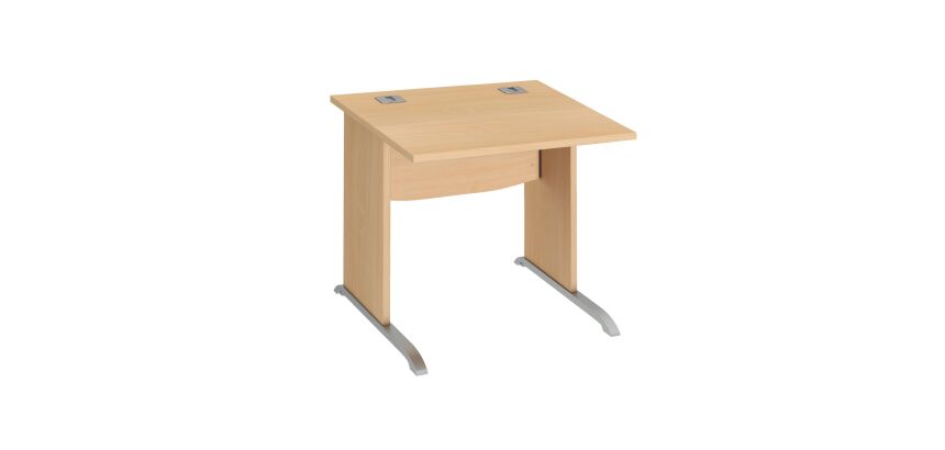 Scrivania Bruneau Excellens gambe ad L in legno