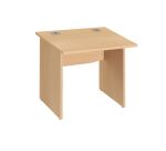 Bureau droit piètement plein bois Bruneau Excellens