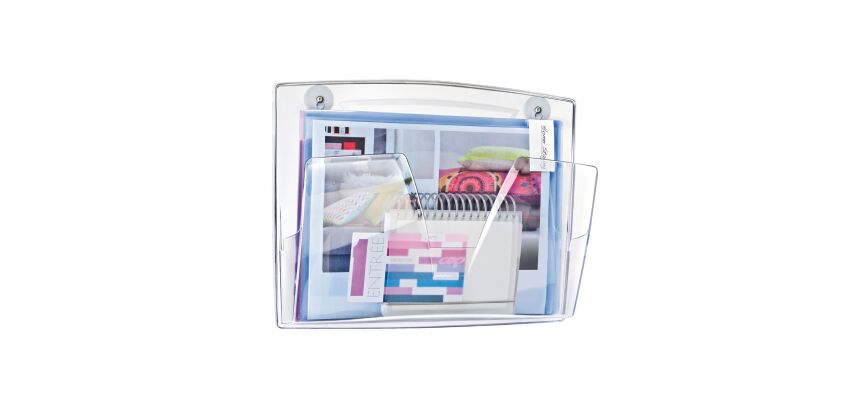 Trieur mural 1 case Cep magnétique incolore