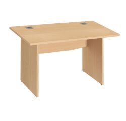 Scrivania larghezza lineare base legno pieno Excellens