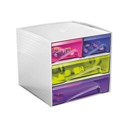 Mini storage module in plastic Cep My Cube multicoloured