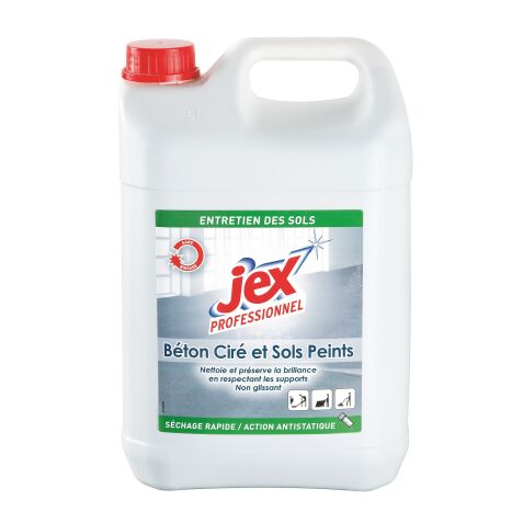 Nettoyant béton ciré et sols peints Jex Professionnel - Bidon de 5 L