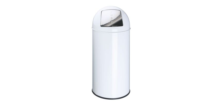 Papelera Push Can metal 40 litros