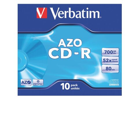 CD-R Verbatim 700 Mo - boîtier standard 52x