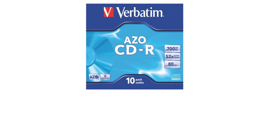 CD-R Verbatim 700 MB - standard case 52x