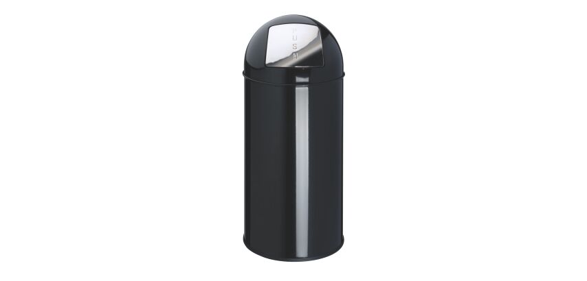 Poubelle Push Can métal - Eko - 40 litres