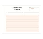 Talonario Comunicado Interior 210 x 150 Castellano