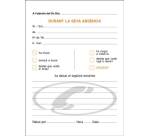 Talonario Llamadas 105 x 150 Catalán