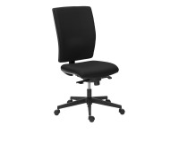 Sedia direzionale Bruneau Activ' schienale in tessuto senza braccioli