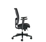 Silla de oficina Bruneau Activ' tejido - patas nailon - sincronizada