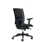 Silla de oficina Bruneau Activ' tejido - patas nailon - sincronizada