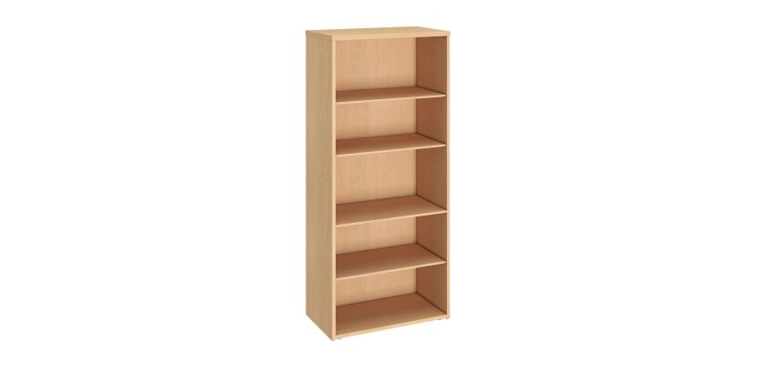 High wooden library H 182 x W 80 cm Excellens / Arko