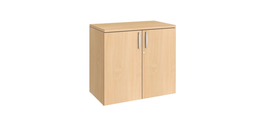Armoire basse portes battantes H 73 x L 80 cm Essens