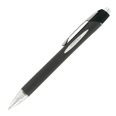 Bolígrafos Jet Stream retráctil punta 1 mm negro