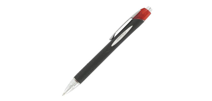 Stylo roller Uni Ball Jet Stream rétractable pointe 1 mm - écriture large