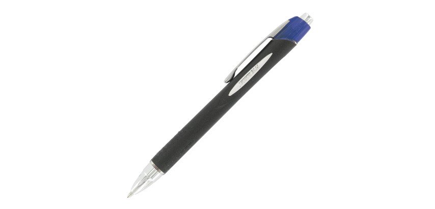 Stylo roller Uni Ball Jet Stream inklikbaar punt 1 mm - brede schrijflijn