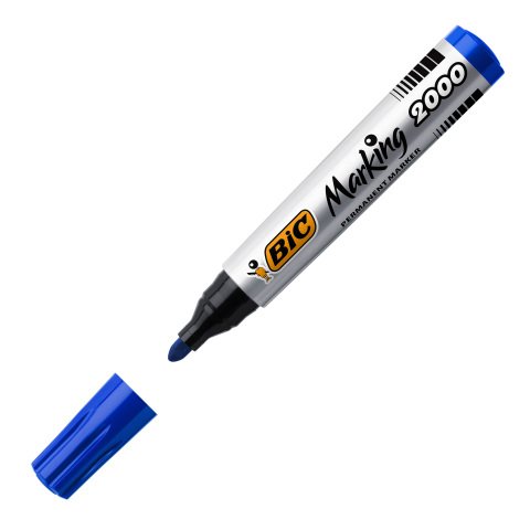 Rotulador permanente Bic 2000 Azul