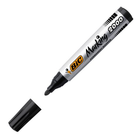 Marqueur permanent Bic 2000 pointe ogive 4,95 mm