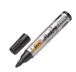 Permanent marker Bic 2000 conical tip 1.7 mm - Pack of 4 assorted colours
