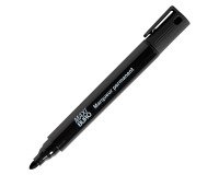 Permanenter Markierstift schwarz Maxiburo