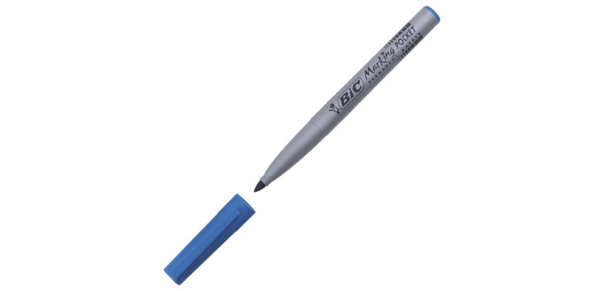 Marqueur permanent Bic Marking Pocket pointe ogive 4,2 mm