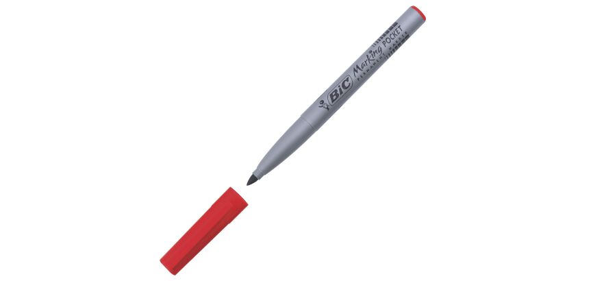 Marqueur permanent Bic Marking Pocket pointe ogive 4,2 mm