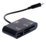 Combiné Port USB + Lecteur SD