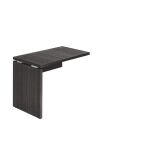 Retour suspendu L 100 x P 60 cm piétement plein bois - Milano