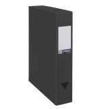 Boîte de classement plastique Viquel dos 6 cm couleur