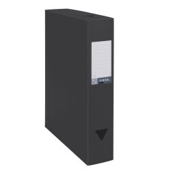 Boîte de classement plastique Viquel dos 6 cm couleur