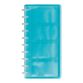 5 pochettes 4 cases pour classeur cartes de visite Géode Viquel 13 x 25 cm PVC