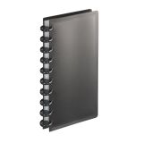 160 business card holders Géode 130 x 250 mm - black