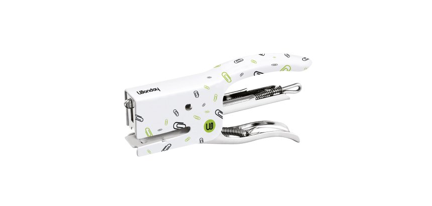 Agrafeuse mini pince Floral - agrafes n°10 - capacité de 15 feuilles