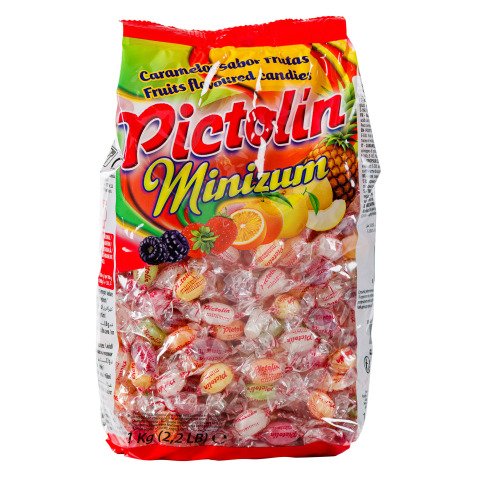 Caramelos sabor a frutas Pictolin bolsa de 1 kg