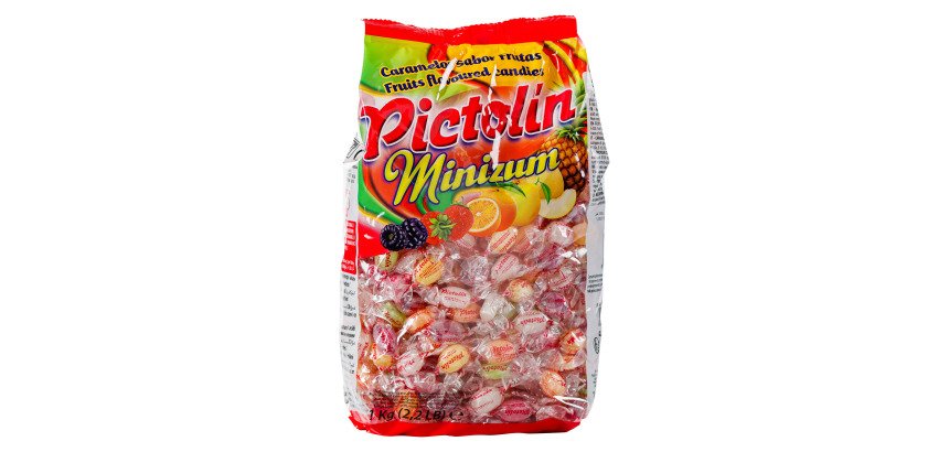 Bonbons acidulés Pictolin minizum - Sachet de 1 kg