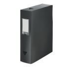 Boîte de classement plastique Viquel dos 8 cm couleur