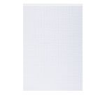 Bloc de bureau A4 petits carreaux 80 feuilles - Maxiburo