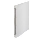 Classeur 4 anneaux plastique Viquel A4 dos 2 cm couleurs pastels translucides assorties