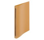 Classeur 4 anneaux plastique Viquel A4 dos 2 cm couleurs pastels translucides assorties