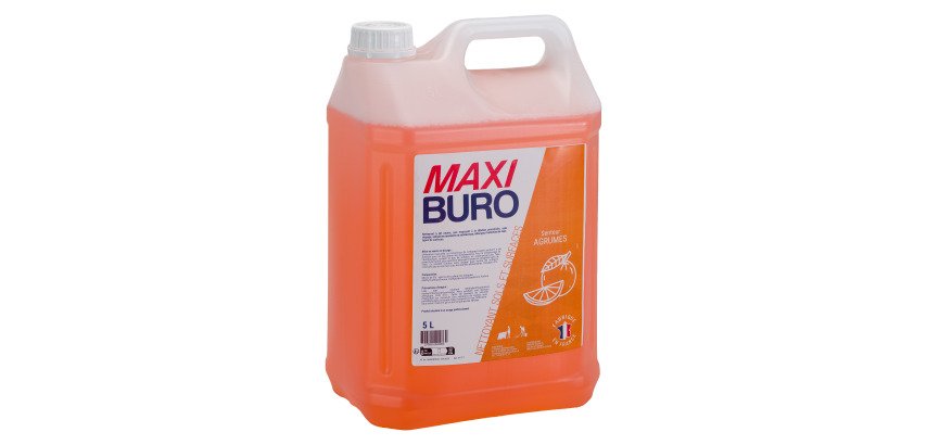 Nettoyant sols et surfaces 5 L parfum agrumes - Maxiburo